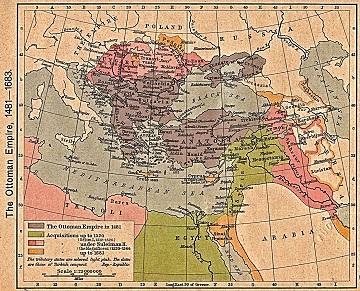 OTTOMAN map