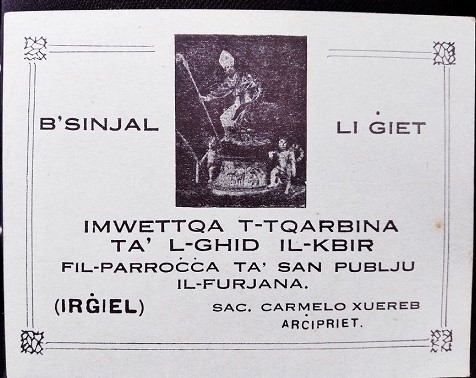 Bullettin (Furjana) robert cassar_1